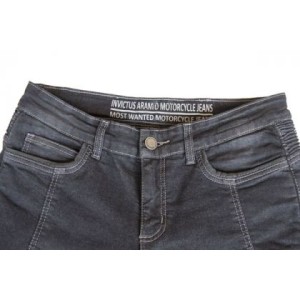 Vaquero de moto con detalles en cuero Invictus Eastwood