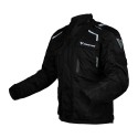 Chaqueta de moto tres cuartos de hombre Ragnar gris