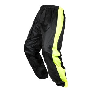 Traje agua dos piezas negro amarillo con reflectante