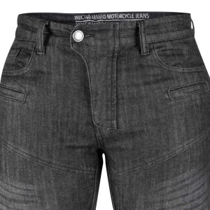 Pantalon de moto con protecciones Invictus Wyatterp Hombre Negro