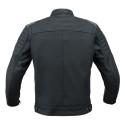 CHAQUETA MOTO CUERO INVICTUS EREBUS-