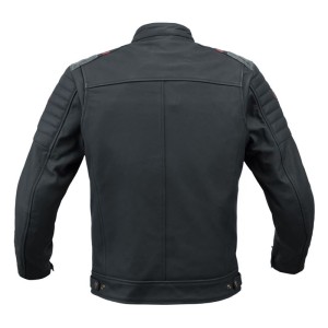 CHAQUETA MOTO CUERO INVICTUS EREBUS-