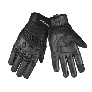 Guante de moto de cuero Invictus El Rebelde