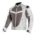 CHAQUETA DE MOTO DE VERANO INVICTUS ICARO WHITE