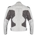 CHAQUETA DE MOTO DE VERANO INVICTUS ICARO WHITE