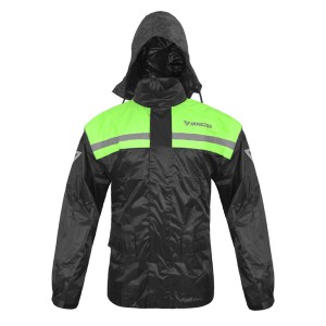 TRAJE AGUA ZYKLON DOS PIEZAS NEGRO AMARILLO CON REFLECTANTE