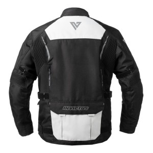 CHAQUETA DE MOTO INVICTUS AQUILES 2.0 GRIS