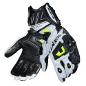 GUANTE SD-R24 PISTA HOMBRE BLANCO/NEGRO/AMARILLO BRILLANTE