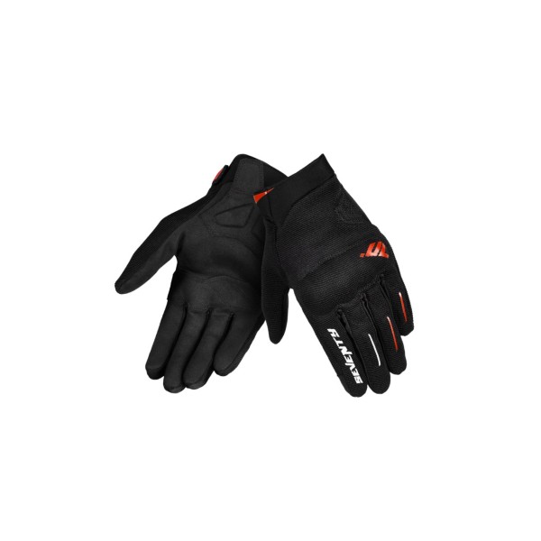 GUANTE SD-C40 ASPHALT HOMBRE NEGRO/ROJO