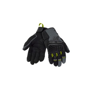 GUANTE SD-N60 TWO STROKE MAN NEGRO/GRIS/AMARILLO BRILLANTE