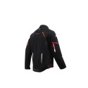 CHAQUETA SD-JR65 PISTON HOMBRE NEGRO/ROJO/BLANCO