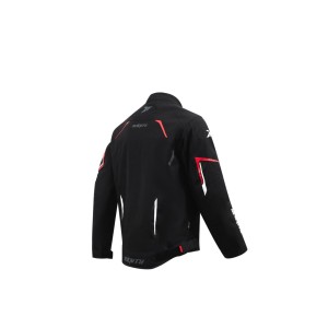 CHAQUETA SD-JR65 PISTON HOMBRE NEGRO/ROJO/BLANCO