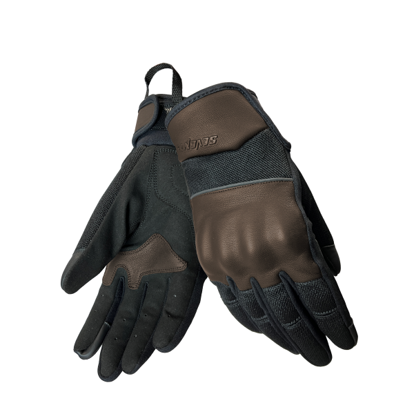 GUANTE SD-C36 ICON HOMBRE MARRON/NEGRO