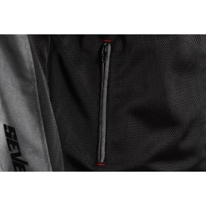 CHAQUETA SD-JR30.1 MOJAVE HOMBRE NEGRO/ROJO