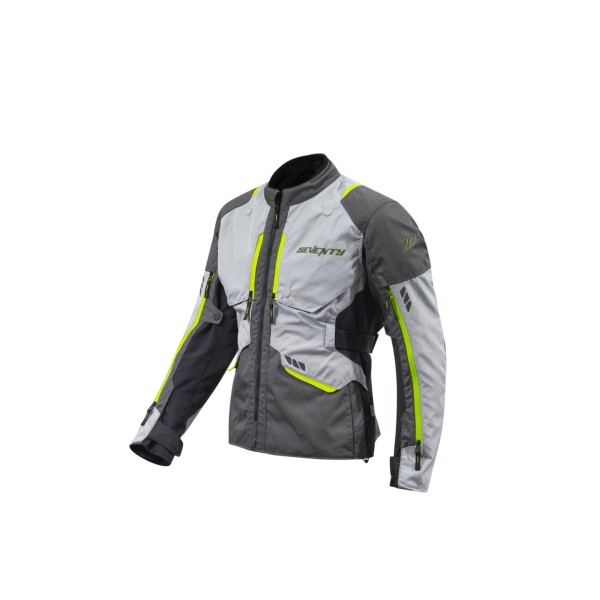 CHAQUETA SD-JT67 TANAMI HOMBRE NEGRO/GRIS/AMARILLO FLUOR