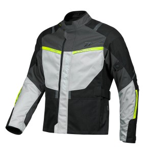 CHAQUETA SD-JT85 TONALE MUJER NEGRO/GRIS/AMARILLO FLUOR