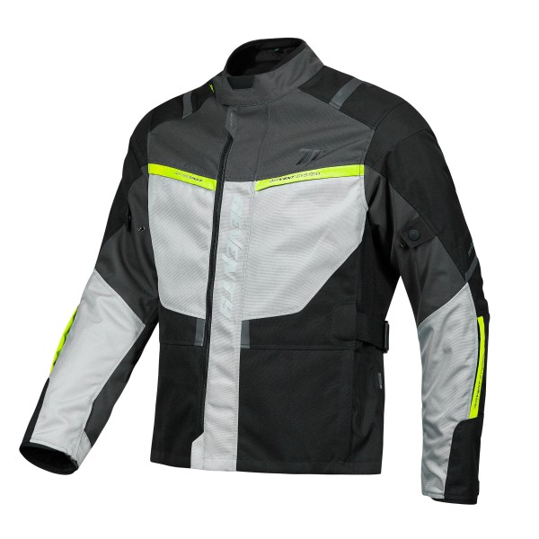 CHAQUETA SD-JT85 TONALE MUJER NEGRO/GRIS/AMARILLO FLUOR