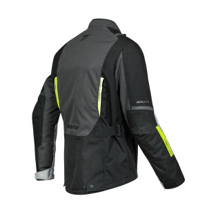 CHAQUETA SD-JT85 TONALE MUJER NEGRO/GRIS/AMARILLO FLUOR