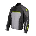 CHAQUETA SD-JR65 PISTON HOMBRE NEGRO/GRIS/AMARILLO FLUOR