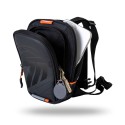 SD-TL1 MOCHILA DE PIERNA PARA MOTO NEGRA/BLANCA