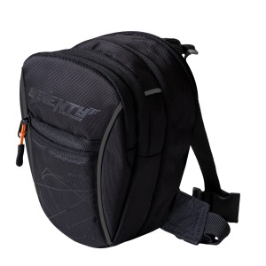 SD-TL2 MOCHILA DE PIERNA PARA MOTO NEGRA/BLANCA