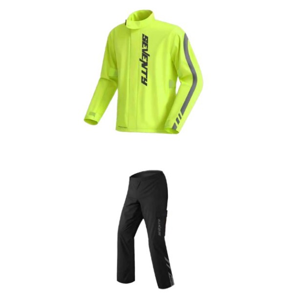 TRAJE IMPERMEABLE SD-S5 MONSOON AMARILLO FLUOR/NEGRO
