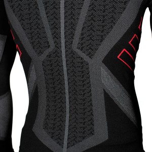 SD-CT1 CAMISETA TERMAL MANGA LARGA UNISEX NEGRO/GRIS