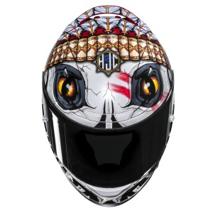 HJC RPHA12 SKULLY MC1