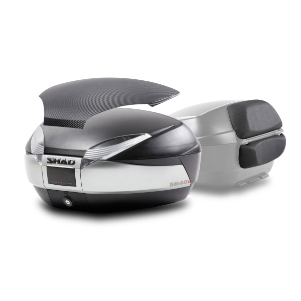 SH48 TITANIO + TAPA CARBONO + RESPALDO