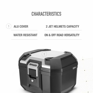 TOP CASE TR41 TERRA ALUMINIO