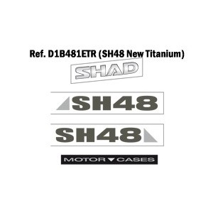SET ADHESIVOS SH 48 GRIS OSCURO