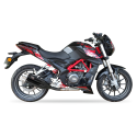 Ixil - XB5305XB - para BENELLI TNT 250 - BN 251 - FULL SYSTEM - DUAL HYPERLOW BLACK XL