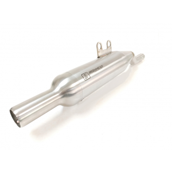 Ixil - HB5039SS - para BENELLI IMPERIALE 400 (P09) - FULL SYSTEM - IRONHEAD ROUND MATT INOX