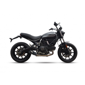 Ixil - CD5249RB  - para DUCATI SCRAMBLER 400 (KA) - SLIP ON - RACE XTREM BLACK
