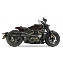 Ixil - HD1025SB - para H-D SPORTSTER S 1250 2021-2024 (RA1) - SLIP ON - IRONHEAD ROUND BLACK