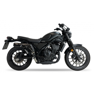 Ixil - CH6229RB - para HONDA CL 500 23-25 (PC67 PC74) - SLIP ON - RACE XTREM BLACK