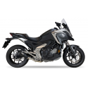 Ixil - CH6262RB - para HONDA NC 750 X 21-25 (RH09 RH23) - SLIP ON - RACE XTREM BLACK