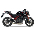 Ixil - CH6203RB - para HONDA CB 750 HORNET 2025 (RH24) - SLIP ON - RACE XTREM BLACK