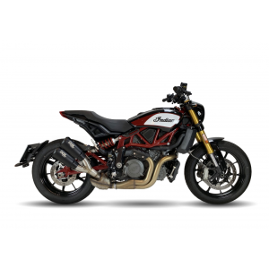Ixil - CI2220RB - para INDIAN FTR 1200 - FTR 1200 S 18-21 - SLIP ON - DUAL RACE XTREM BLACK