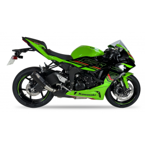 Ixil - CK7244RB - para KAWASAKI ZX-6 R NINJA 24-25 (ZX636J) - SLIP ON - RACE XTREM BLACK