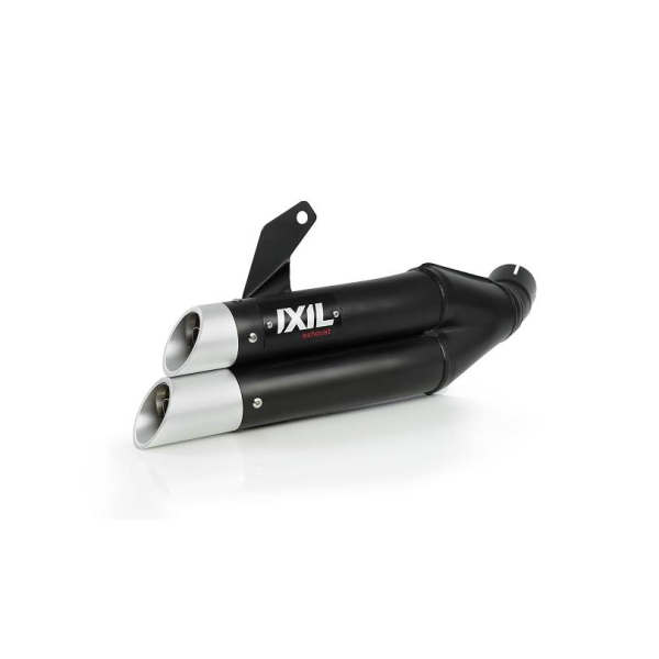 Ixil - XK7357XB - para KAWASAKI Z 650 - NINJA 650 23-25 (ER650S,ER650SA2,EX650S,EX650SA2) - FULL SYSTEM - DUAL HYPERLOW BLACK XL