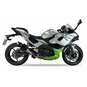 Ixil - GK7240BR - para KAWASAKI NINJA 7 HYBRID (CX500A) / Z 7 HYBRID (CR500A) - SLIP ON - SPORT XTREM BLACK