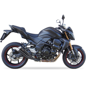 Ixil - XK7371XB - para KAWASAKI Z 750 S - R 07-12 (ZR750L ZR750M) - SLIP ON - DUAL HYPERLOW BLACK XL
