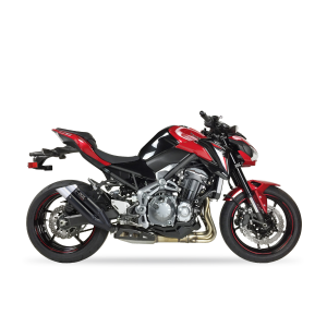 Ixil - XK7372XB - para KAWASAKI Z 900 A2 20-24 (ZR900H ZR900HA2 ZR900P ZR900PA2) - SLIP ON - DUAL HYPERLOW BLACK XL