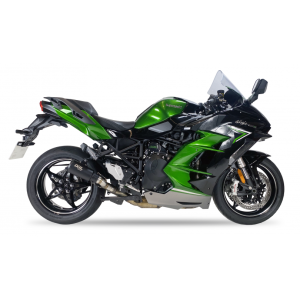 Ixil - CK7200RB - para KAWASAKI NINJA H2 SX - SX SE 22-25 (ZXT02P) - SLIP ON - RACE XTREM BLACK