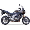Ixil - XK7384XB - para KAWASAKI VERSYS 1000 12-19 (LZT00A LZT00B) - SLIP ON - DUAL HYPERLOW BLACK XL