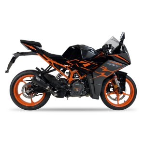 Ixil - CM3259RB - para KTM RC 125 21-24 (KTM RC) - SLIP ON - RACE XTREM BLACK