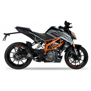 Ixil - GM3259BR - para KTM DUKE 125 21-23 (KTM IS DUKE - KTM 125 DUKE) - SLIP ON - SPORT XTREM BLACK