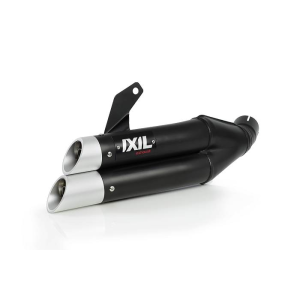 Ixil - XM3353XB - para KTM RC 390 15-16 (KTM IS RC) - SLIP ON - DUAL HYPERLOW BLACK XL