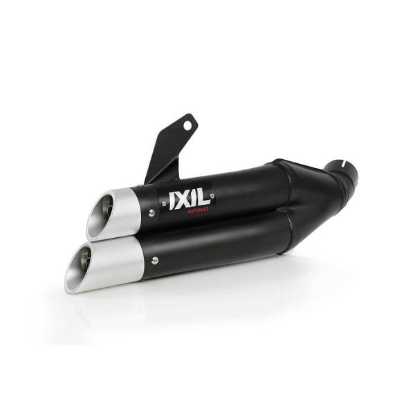 Ixil - XM3353XB - para KTM RC 390 15-16 (KTM IS RC) - SLIP ON - DUAL HYPERLOW BLACK XL